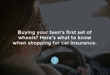Buying your teen’s first set of wheels? Here’s what to know when shopping for car insurance.