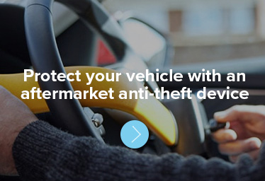 Protect your vehicle with an aftermarket anti-theft device