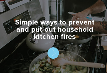 Simple ways to prevent and put out household kitchen fires